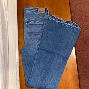 American Eagle flare jeans
